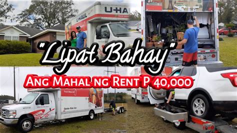 The Moving Day Renting A 20 Ft U Haul Truck U Haul U Haul Trailer Jemliz Vlogs Youtube