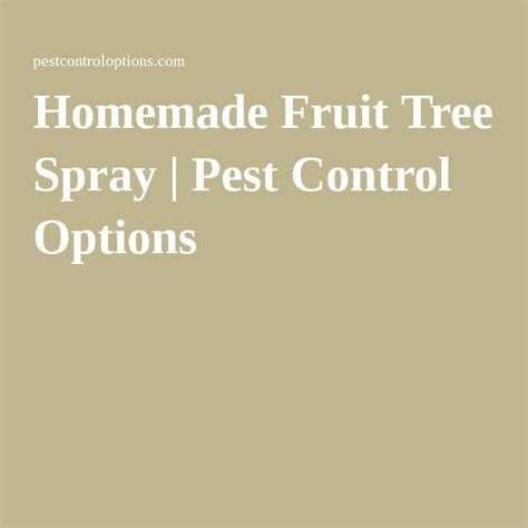 Homemade Fruit Tree Spray Homemade Dormant Oil Spray For Fruit Trees