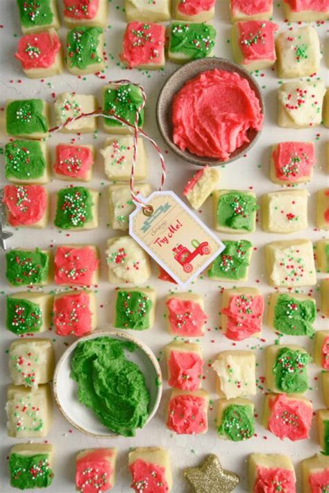 Christmas Sugar Cookie Bites My Incredible Recipes