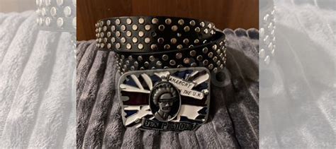 Ремень Sex Pistols купить в Москве с доставкой Личные вещи Авито