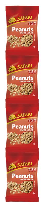 Roasted And Salted Peanuts Safari Dried Fruits