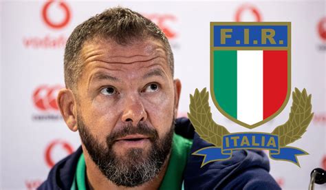 Andy Farrell Fires Warning To His New Look Ireland Team Ahead Of Italy