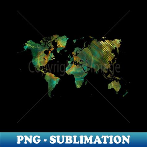 world map forest map worldmap - Premium Sublimation Digital - Inspire ...