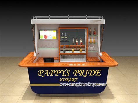 High Quality Customize Wooden Fruit Juice Bar Welcome You To Order