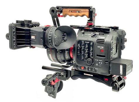 Canon C300 Mark III & C500 MII Shoulder Rig with Zacuto Z-Finder