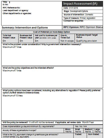 Free Impact Assessment Templates In Word Excel Pdf Formats