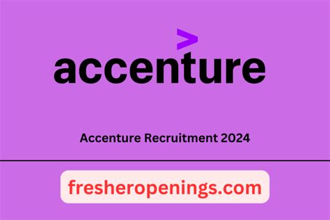 Accenture Careers Hiring 2024 Recruiting Freshers Salary Up To 8