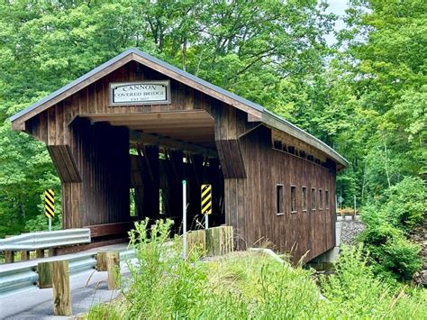 Cannon Covered Bridge Cowlesville NY Adventures In New York