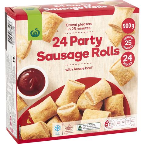 Woolworths Party Sausage Rolls Pack Woolworths