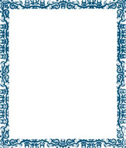 Light Blue Border Design Clip Art at Clker.com - vector clip art online ...