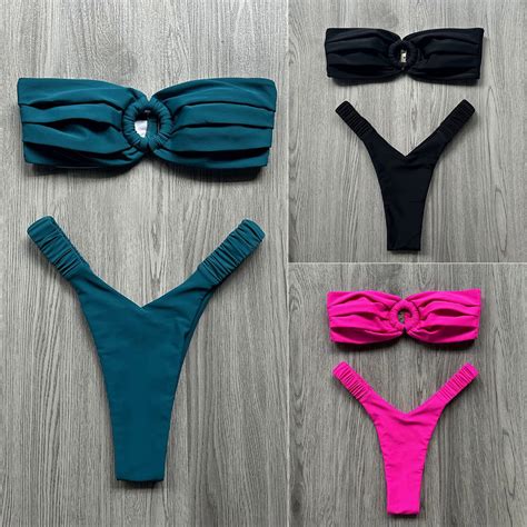 Jual Micro Bikini Push Up Women Swimsuits Sexy Female Swimwear