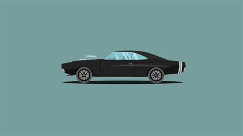 3840x2160 1970 Dodge Charger Fast And Furious Edition Illustration 4k Hd 4k Wallpapers Images