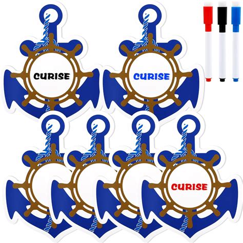 Amazon 9 Pcs Cruise Ship Door Magnet Decorations Set Anchor Cruise