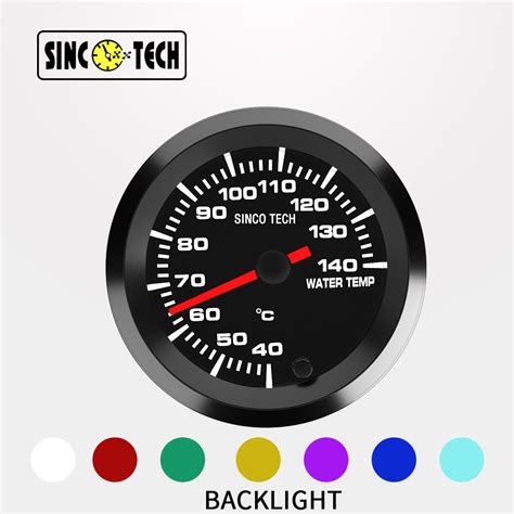 Sinco Tech Car Do6374 Water Temperature Auto Gauge China Auto Gauge