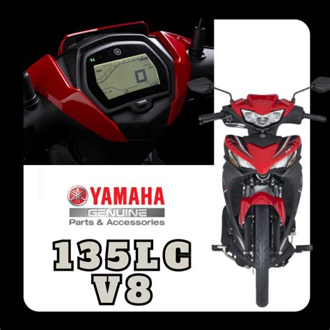 YAMAHA 135LC F I V8 DIGITAL METER 100 ORIGINAL HLY Shopee Malaysia