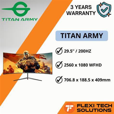 Flexi Tech Titan Army Inch Curved Ultrawide Hz Ms Gaming Monitor