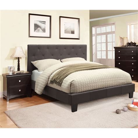 Foa Warscher Pc Gray Solid Wood Bedroom Set Cal King Nightstand