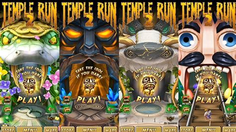 Temple Run Blooming Sands Vs Volcano Island Vs Enchanted Palace Vs