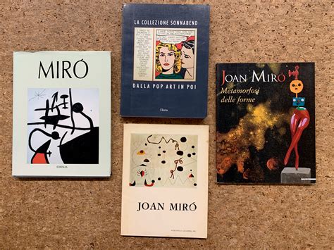 Collezione Sonnabend E Joan Mir Lotto Unico Di Cataloghi Studio