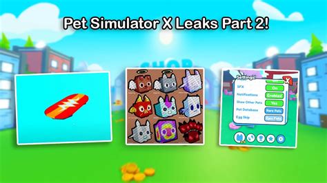 Pet Simulator X Update Leaks 2 Roblox Pet Simulator X Youtube