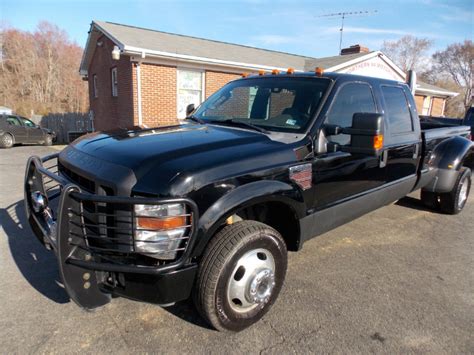 Used 2008 Ford F 350 SD XLT Crew Cab Long Bed DRW 2WD For Sale In