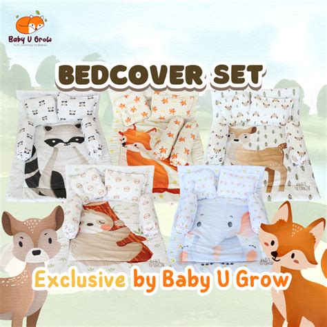 Jual Baby Bedcover Set Jumbo Premium Exclusive Pattern Motif