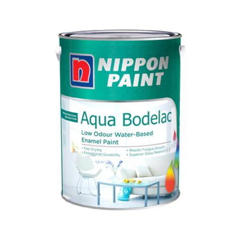 Nippon Paint Aqua Bodelac Water Based Enamel Paint Lazada Singapore