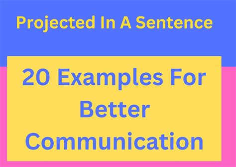projected   sentence  examples  practice