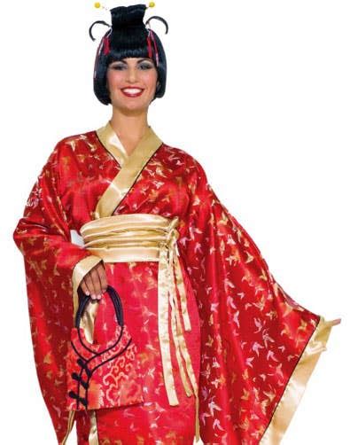 Black And Gold Japanese Geisha Costume Womens Japanese Costume