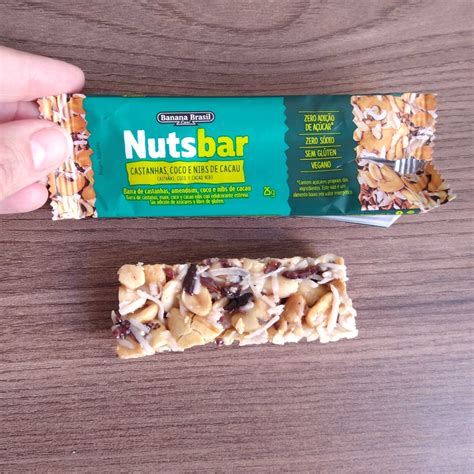 Avis Sur Nutsbar Castanhas Coco E Nibs De Cacau Par Banana Brasil