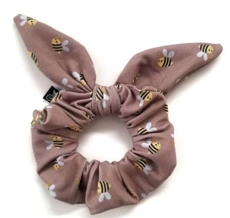 Scrunchie Bow Scrunchies Bunny Ear Scrunchie Etsy Canada