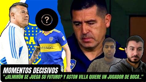 ALMIRÓN SE JUEGA SU FUTURO Y ASTON VILLA QUIERE A UNA JOYA DE BOCA