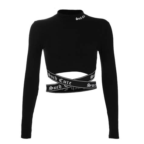 Top Aesthetic Baddie Cute Crop Tops Crop Tops Crop Top Sweatshirt