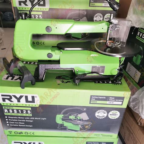 Jual Mesin Scroll Saw Ryu Rss Mesin Gergaji Meja Ukir Kayu Triplek