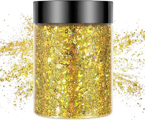 80g 2 82oz Holographic Chunky Glitter Lightstone 4 Sizes