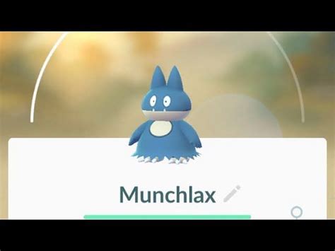 Can Munchlax be shiny in Pokemon GO? (November 2022)