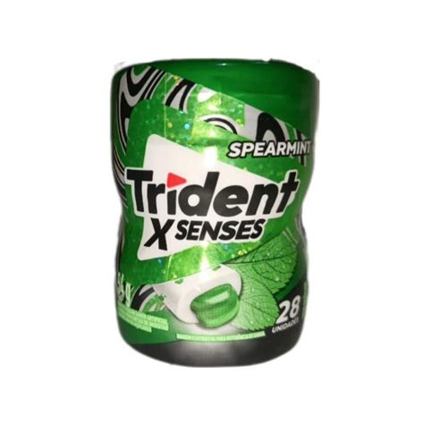 Chiclete Trident Hortelã Peppermint X Senses Pote 54g C28u Escorrega