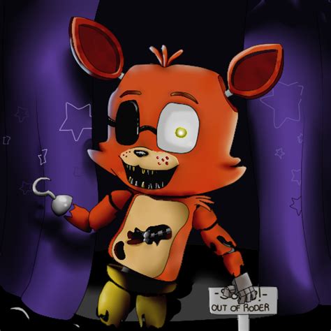 Foxy In The Pirate Cove Fanart By Darknessbs On Deviantart