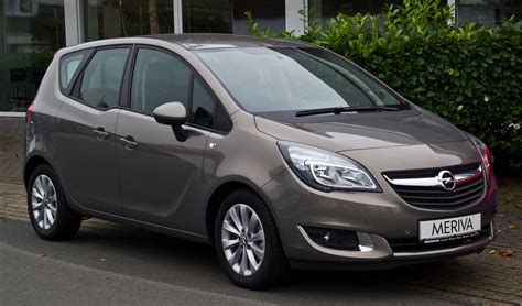 File Opel Meriva Style B Facelift Frontansicht Oktober