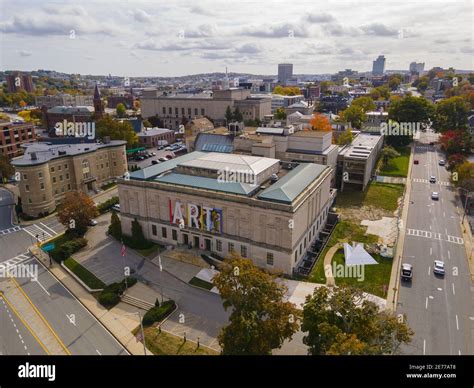 Worcester Art Museum Aerial View At 55 Salisbury Street In Historic