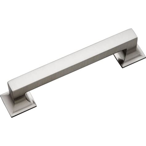 Hickory Hardware Studio In Satin Nickel Pull P Sn The Home Depot