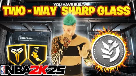 THIS IS THE BEST POPPER BUILD IN NBA 2K25 THE 6 7 TWO WAY SHARP GLASS