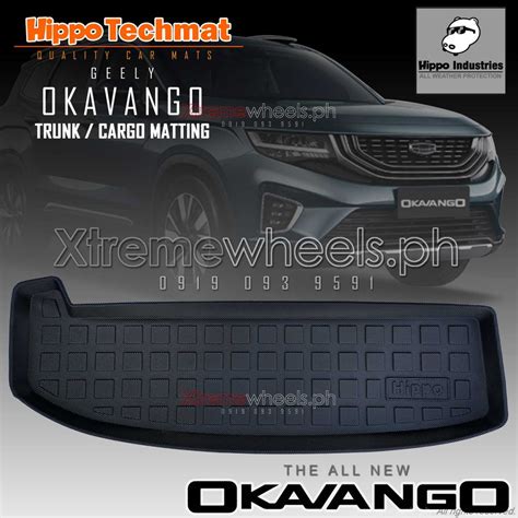 Geely Okavango Trunk Tray Cargo Tray Only Deep Dish Matting