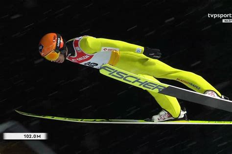 Kamil Stoch Odpali Petard W Szczyrku Polak Bliski Podium Na Drugim