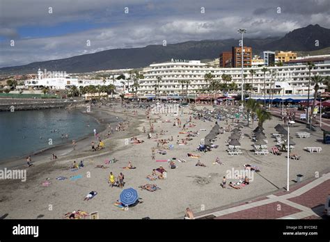 Playa Torviscas Near Puerto Colon Costa Adeje Playa De Las Americas