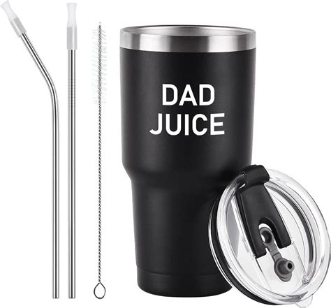 Vangiant 30oz Dad Papa Father Tumbler With Handle Best Dad Ever Dad Tumbler From