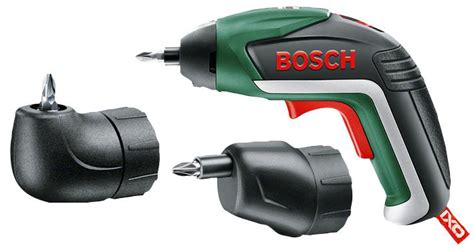 IXO V FULL KIT Bosch Tournevis sans fil Li Ion 3 6V 1 5Ah avec tête de