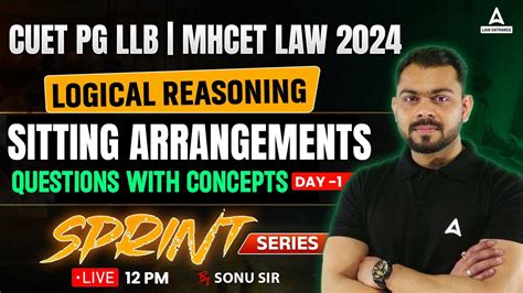 Cuet Pg Llb Mh Cet Llb Logical Reasoning Sitting