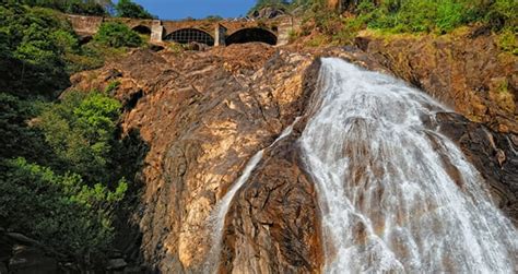 Dudhsagar and Hivre Waterfall Trekking in Goa | Adventure Nation