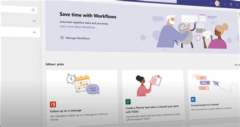 Workflow In Microsoft Teams